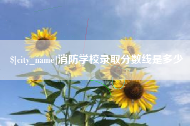 金昌消防学校录取分数线是多少