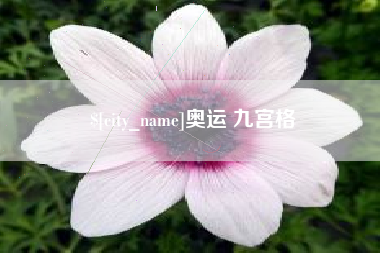 金昌奥运 九宫格