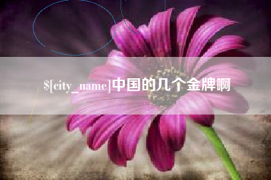 金昌中国的几个金牌啊