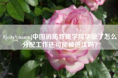 金昌中国消防救援学院毕业了怎么分配工作还可能被逃汰吗？