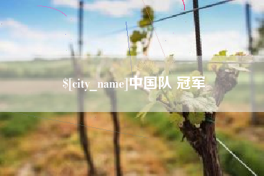 金昌中国队 冠军