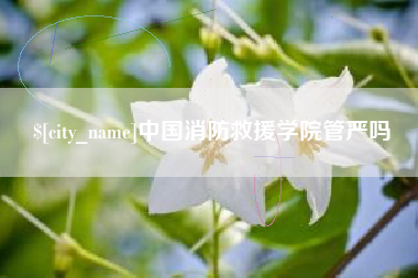 金昌中国消防救援学院管严吗