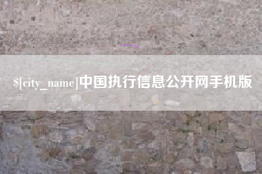 金昌中国执行信息公开网手机版