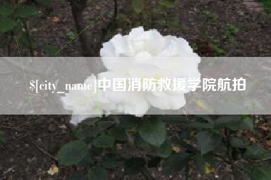 金昌中国消防救援学院航拍