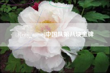 金昌中国队第八块金牌