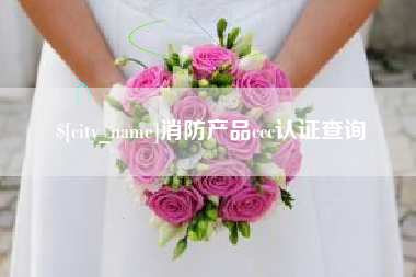 金昌消防产品ccc认证查询