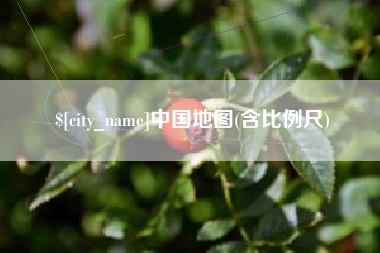 金昌中国地图(含比例尺)