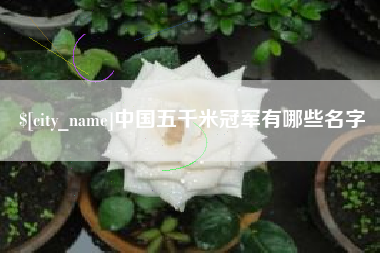金昌中国五千米冠军有哪些名字